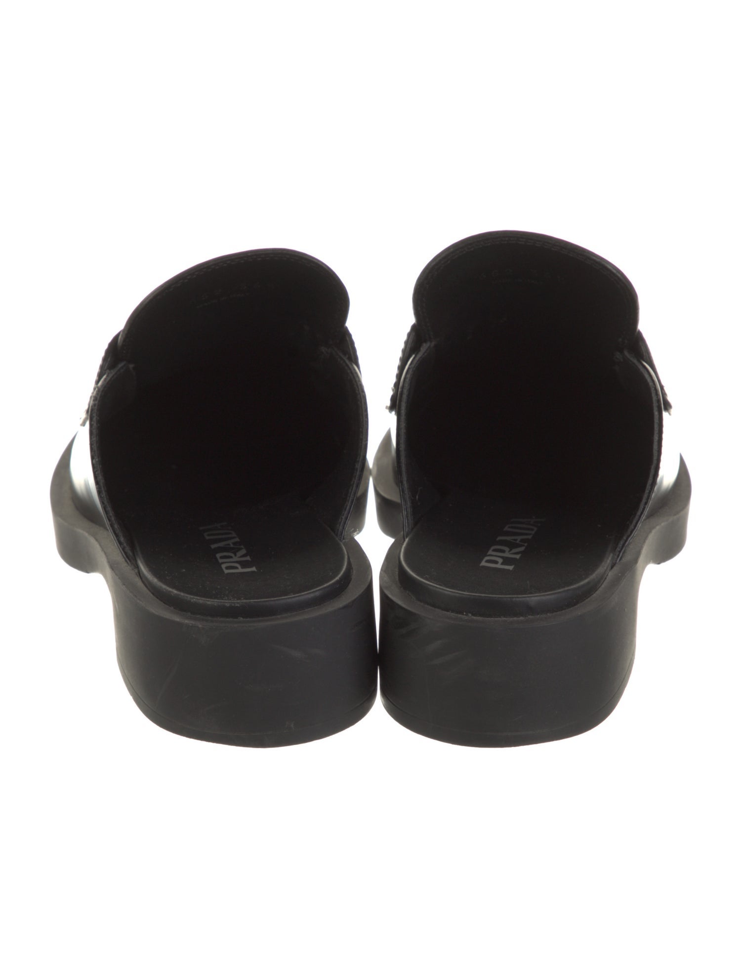 Prada Leather Mules